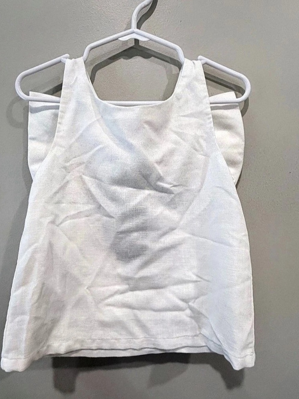 Brown Bowen & Company Bow Back Top in White Girls 2T NWT